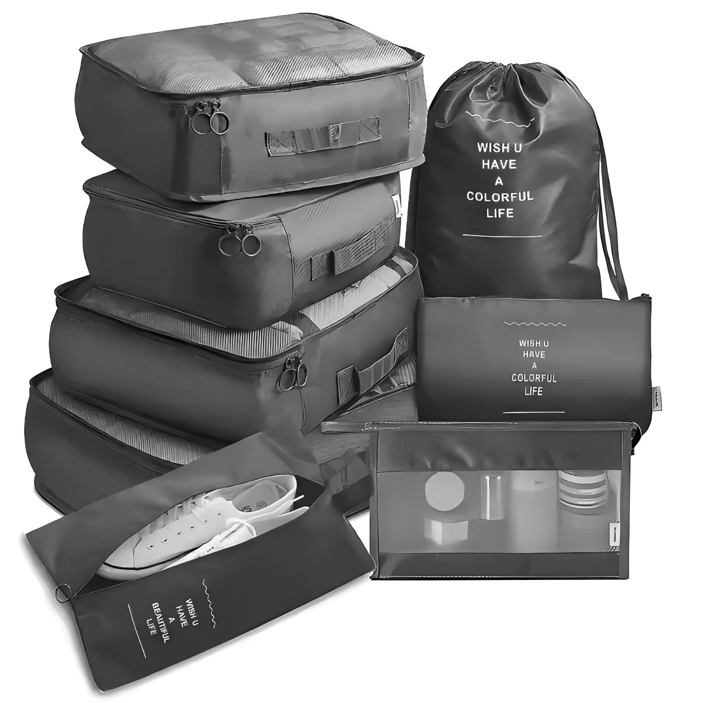 Organzify™ Set Organizer da Viaggio 8 pezzi